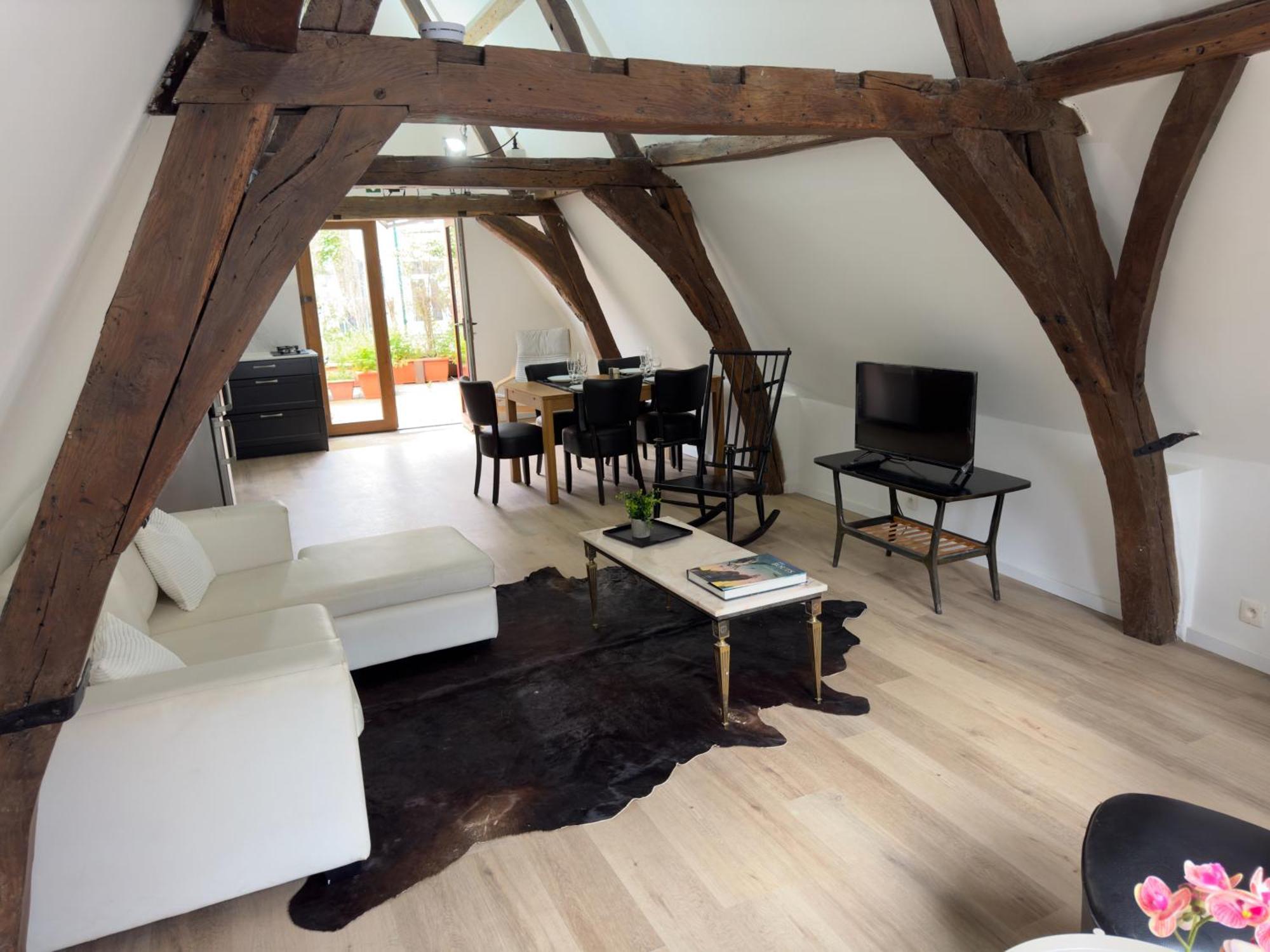 Loft With Big Terrace City Center Meir Antwerpen Bagian luar foto