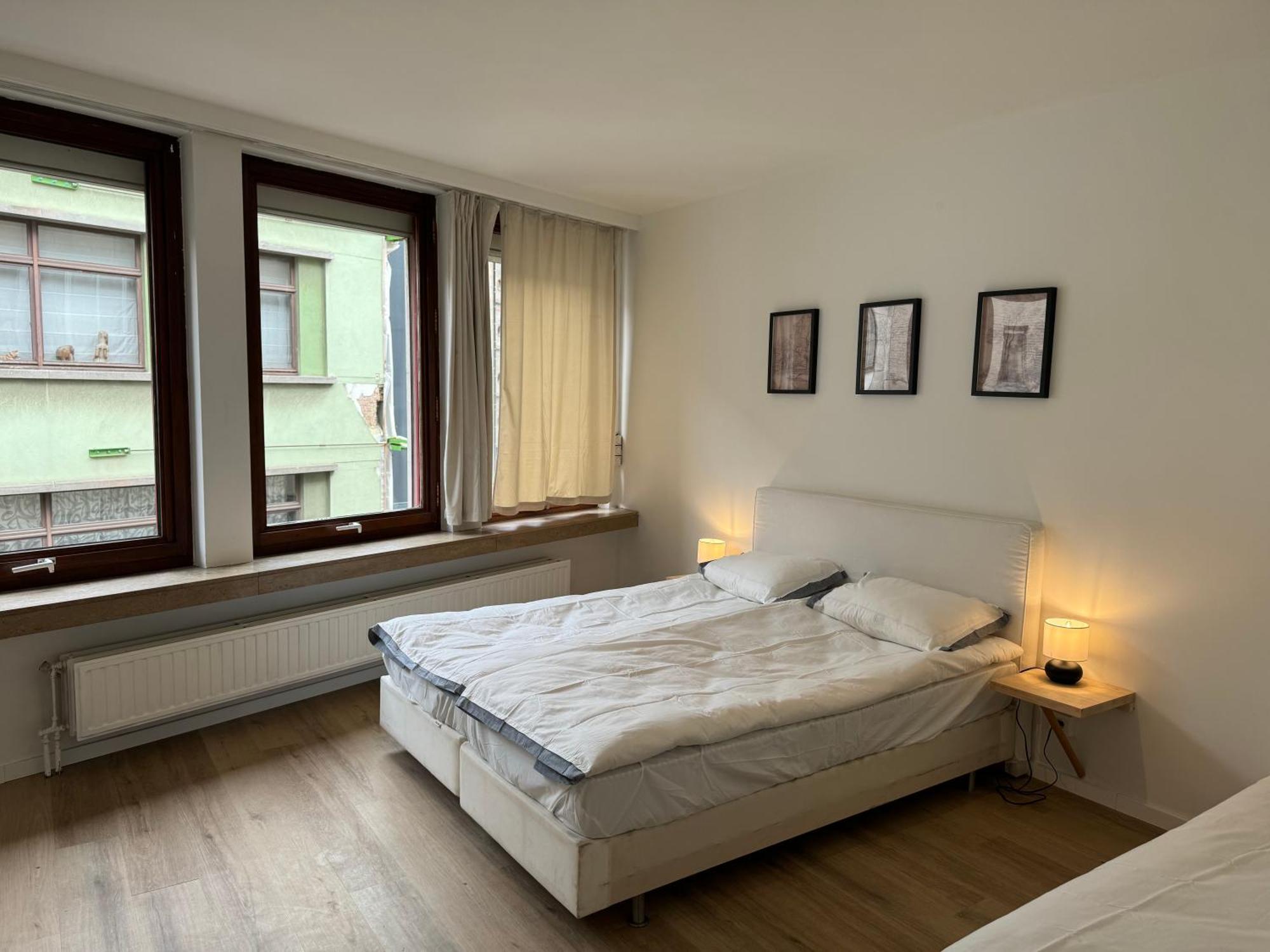 Loft With Big Terrace City Center Meir Antwerpen Bagian luar foto
