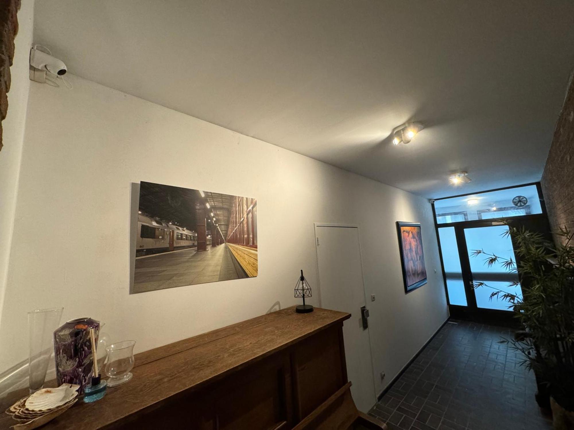 Loft With Big Terrace City Center Meir Antwerpen Bagian luar foto